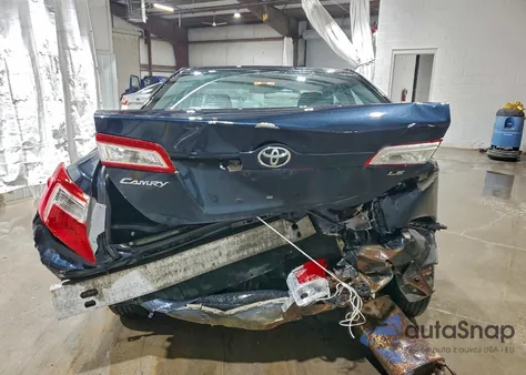 2014 Toyota Camry L z USA, uszkodzony, nr VIN 4T4BF1FK5ER349601